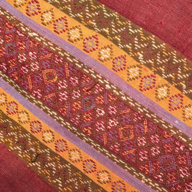 Eski kumaş Tekstil Perulu güzel arka plan Goblen Farsça ayrıntı desen farabic moda eski kadar 60 yaşında renkli Tay ipek el sanatları Perulu stil halı yüzeye yakın daha