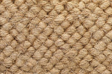 Yatak bir çocuk için Hindistan cevizi elyaf yapılmış. Hindistan cevizi fiber arka plan