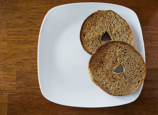 Whole Wheat Bagel — Stock Photo, Image