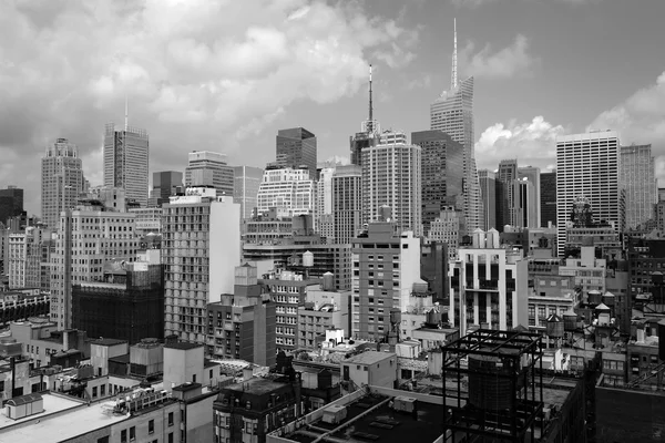 New York City Black and White — Stock Photo, Image