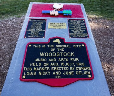 Woodstock Festival Site Marker clipart