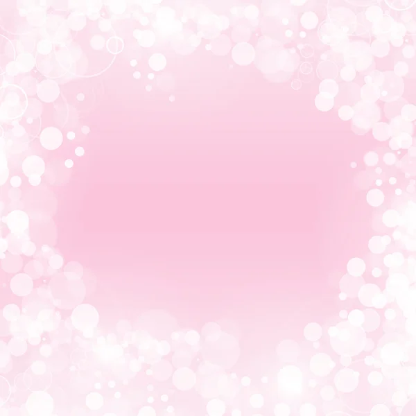 Pink White Bokeh Background — Stock Photo, Image