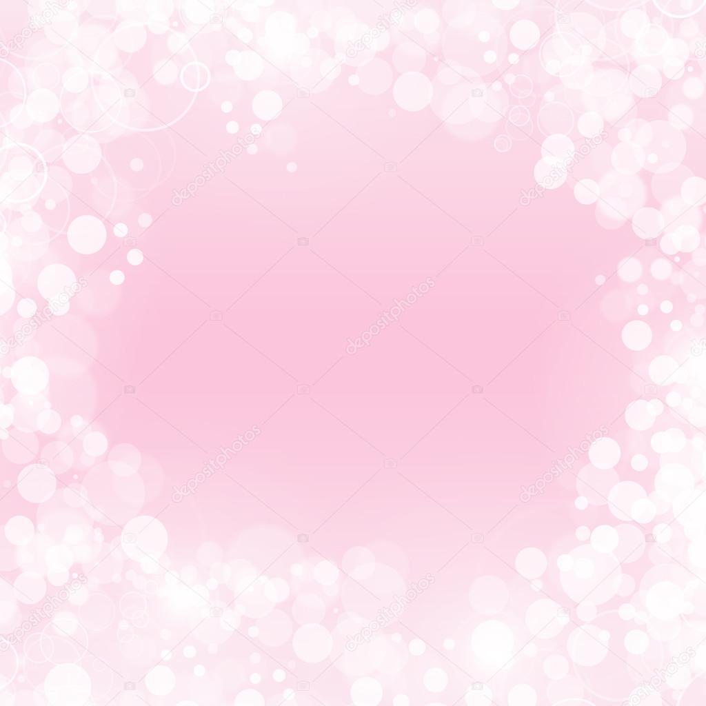 Pink White Bokeh Background Stock Photo by ©starstock 92257936