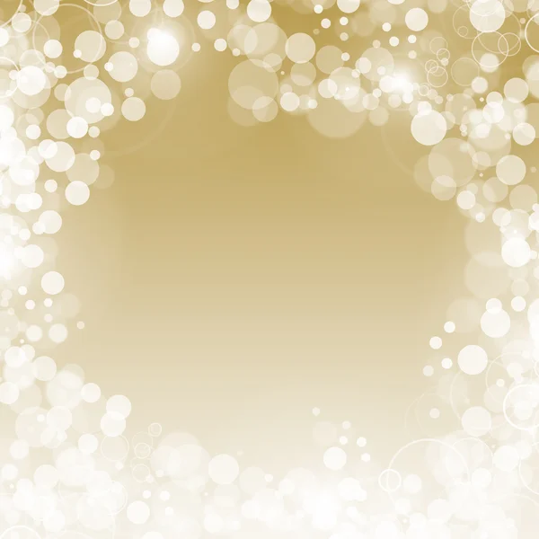 Gold Bokeh Hintergrund — Stockfoto