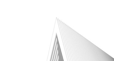 Soyut taslak, Mimari, İnşaat, Kablo Çerçeve