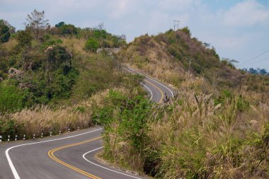 Dağlardaki yollar, seyahatleri temsil eder.