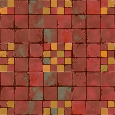 fayans kahverengi okra sorunsuz