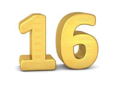 3D 16 numara altın