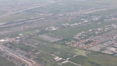 Havadan görünümü veya kuş gözü görünümü manzara veya sahne