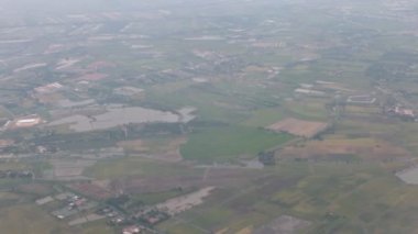 Havadan görünümü veya yüksek açı görünümü manzara veya sahne