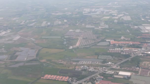 Vue Aérienne du Paysage ou du Paysage ou de la Zone — Video