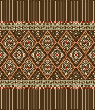 Simetri Rodos Geometrik Giysi veya Giysi için Bohemya Biçimi, Nakış, Kumaş, Paket Tasarımı