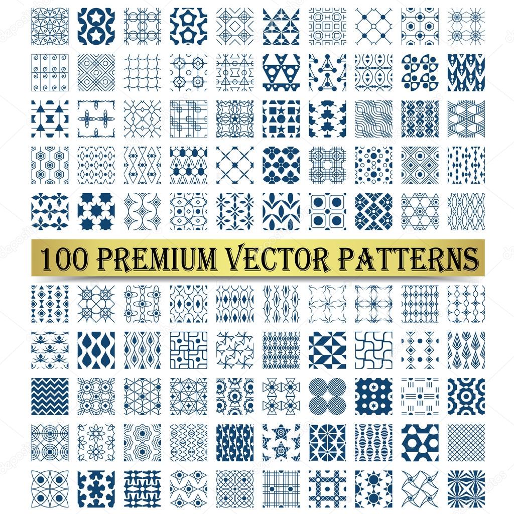 100 Premium Vector Patterns