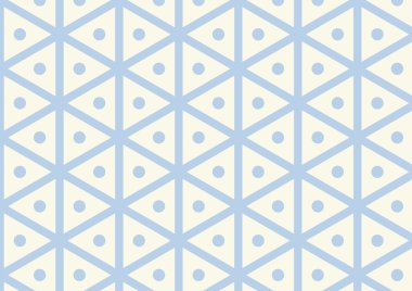 Vintage altıgen ve Pastel renk üzerinde daire şekli