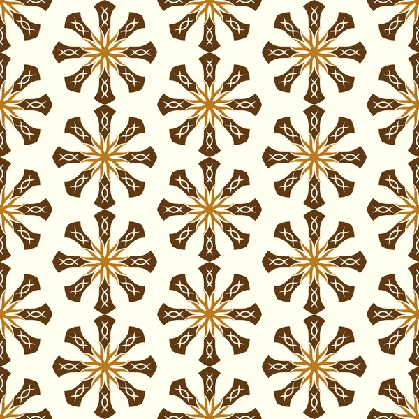 Racines brunes ou motif tribal sur fond pastel — Image vectorielle
