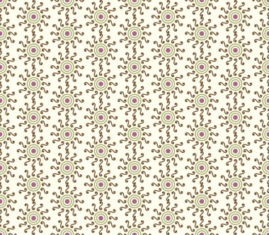 Kahverengi girdap ve Pastel arka plan üzerinde daire şekli