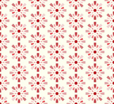 Kırmızı tatlı Fireworks ve Pastel arka plan üzerinde daire şekli