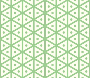 Yeşil Vintage altıgen ve Pastel renk üzerinde daire şekli