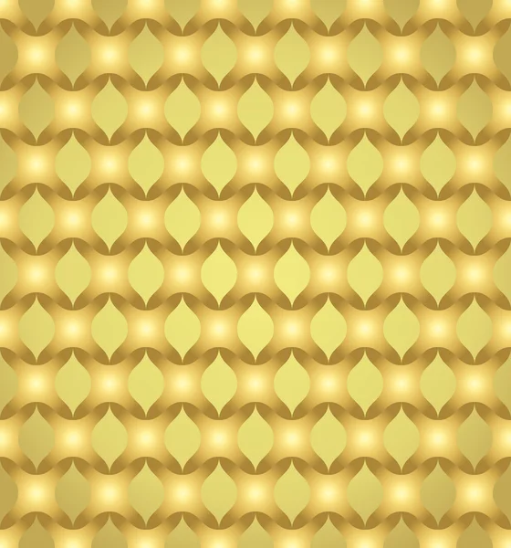 Gold Abstract Cross Pattern on Pastel Color — Stock Vector
