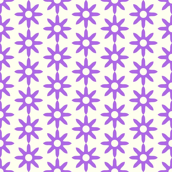 Purple Retro Dry Flower Pattern on Pastel Color — Stock Vector