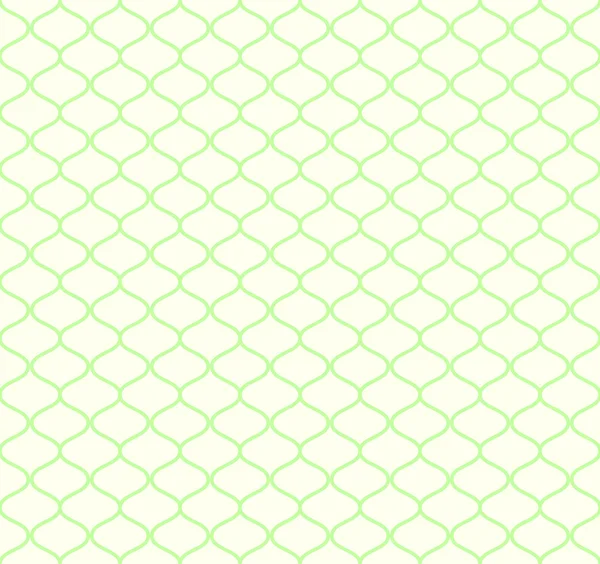 Grünes Retro-Netz mit nahtlosem Muster auf pastellfarbenem Hintergrund — Stockvektor