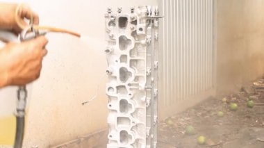 Motor yağı leke sökücü sprey üzerine tarafından temizlik