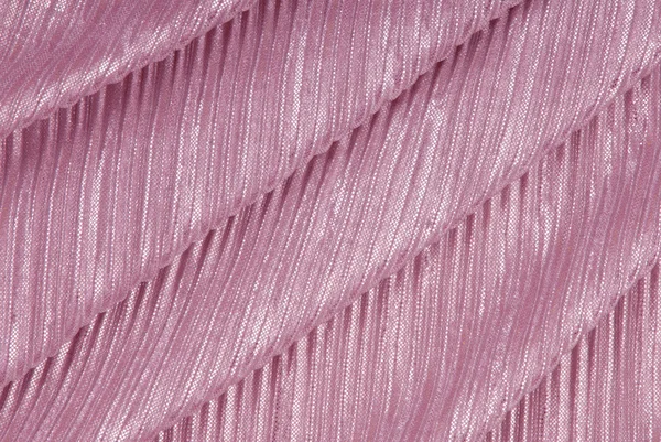 Textile  texture backgrounds is out of pink  and draped fabric — Stock Photo, Image