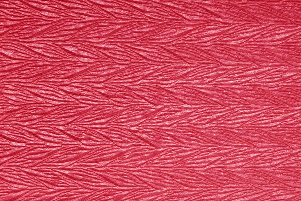 Bright red textile background, rayon fabric — Stock Photo, Image