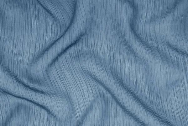 Tela Azul Marino Transparente Fondo Creativo Textil Telón Fondo Texturizado — Foto de Stock