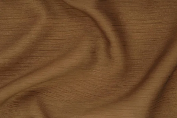 Transparent Brown Cloth Dark Textile Creative Background Artistic Textured Backdrop — Stock Photo, Image