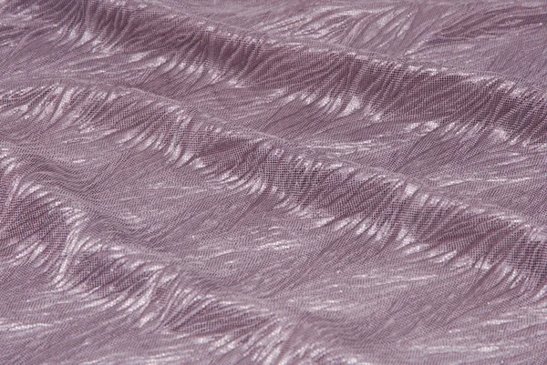 A shiny lilac fabric — Stock Photo, Image