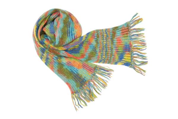 美丽的五彩的围巾 — 图库照片