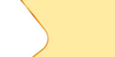 Modern iş tasarımı sunumu için beyaz kopya alanı olan soyut sarı ve turuncu eğimli arkaplan