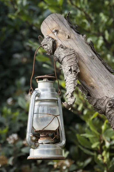 Lampe au kérosène vintage — Photo