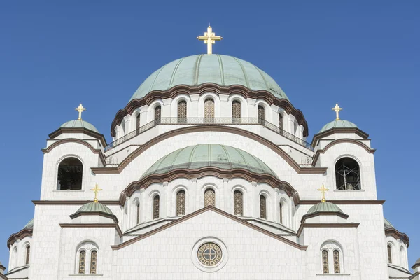 Деталь из церкви Святого Саввы, Белград, Сербия — стоковое фото