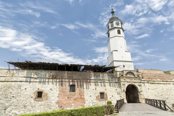 Clock Gate Inside Belgrade Fortress, Belgrade, Serbia — Stock Photo, Image