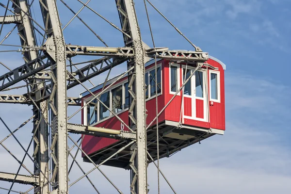 En hängande stuga från Wiener Riesenrad, Wien, Österrike — Stockfoto