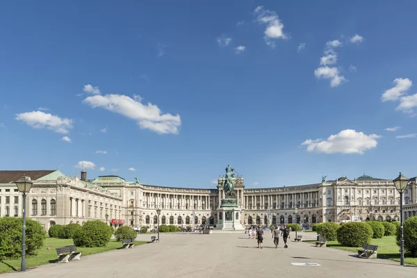 Österrikiska Nationalbiblioteket, Wien, Österrike — Stockfoto