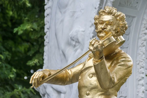 Johann-Strauss-Denkmal, Wien, Österreich — Stockfoto