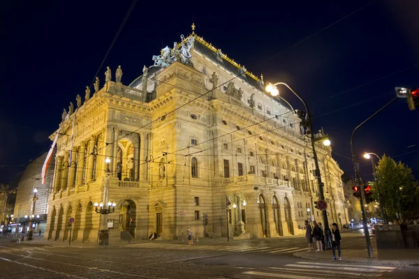 Nationalteatern, Prag, Tjeckien — Stockfoto