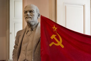 Heykel Vladimir Lenin, müze komünizm, Prague, Çek Cumhuriyeti