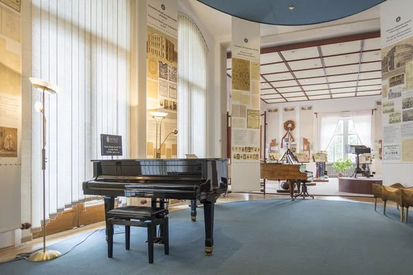 İç detay Bedřich Smetena Müzesi, Prague, Çek Cumhuriyeti