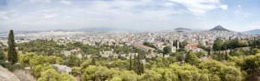 Atina, Yunanistan'ın panoramik manzarasını