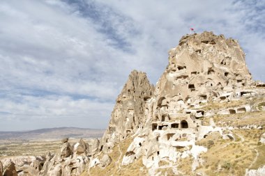 Uçhisar Kalesi, Nevsehir, Türkiye
