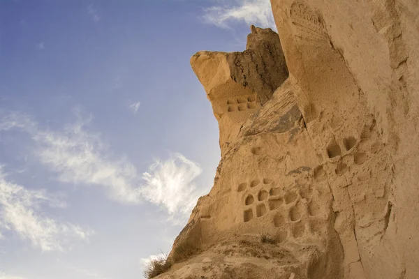 Dovecotes On Fairy Chimneys, Goreme, Turkey — Stock Photo, Image