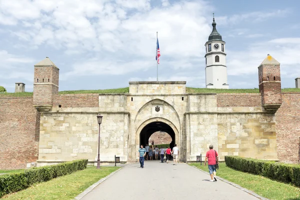 Puerta interior de Stambol, Fortaleza de Belgrado, Serbia — Foto de Stock