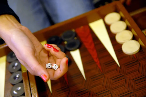 Backgammon — Stock Photo, Image