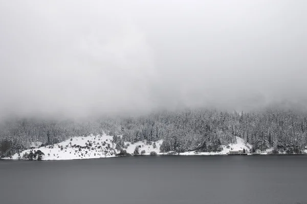 Abant Lake zimě, Bolu - Turecko — Stock fotografie