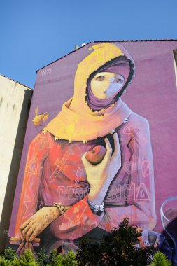 Duvar resminden Kadıköy, Istanbul, Türkiye