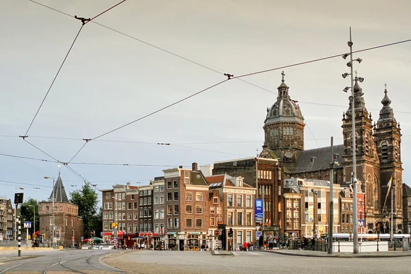 Basílica de San Nicolás, Ámsterdam, Países Bajos — Foto de Stock